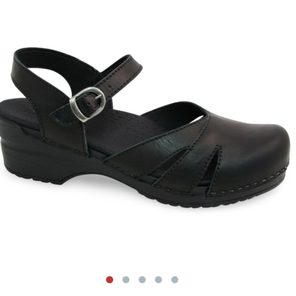 Sanita black clog size 40 Margrethe style - Picture 8 of 8